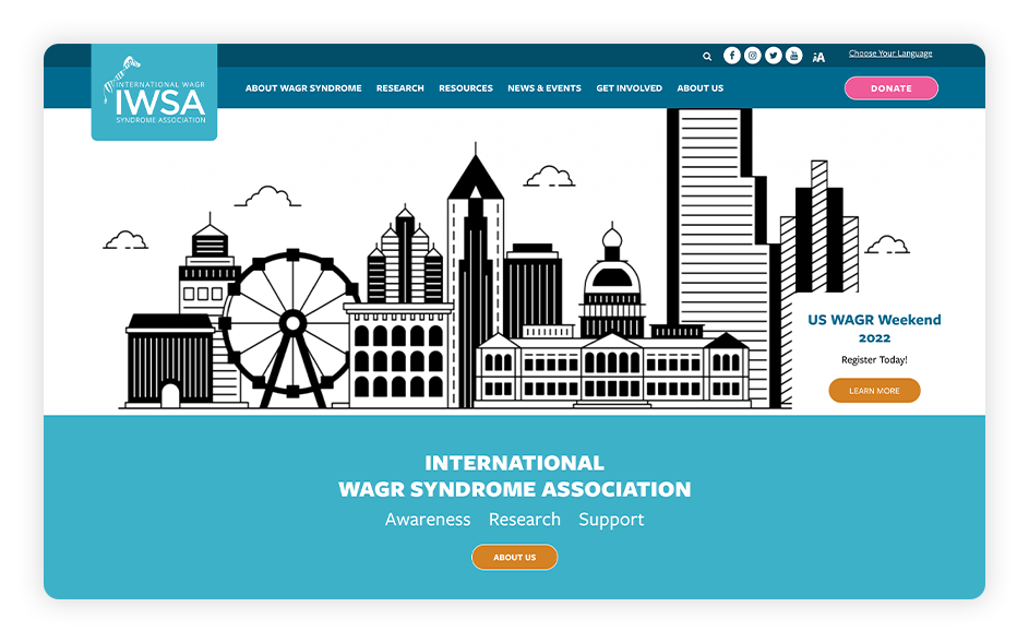 The IWSA has one of the best association websites because of its wealth of valuable and informative content.