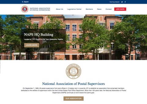 The National Portable Storage Association designed a dynamic website with the powerful web design tools of Morweb’s association site builder. 