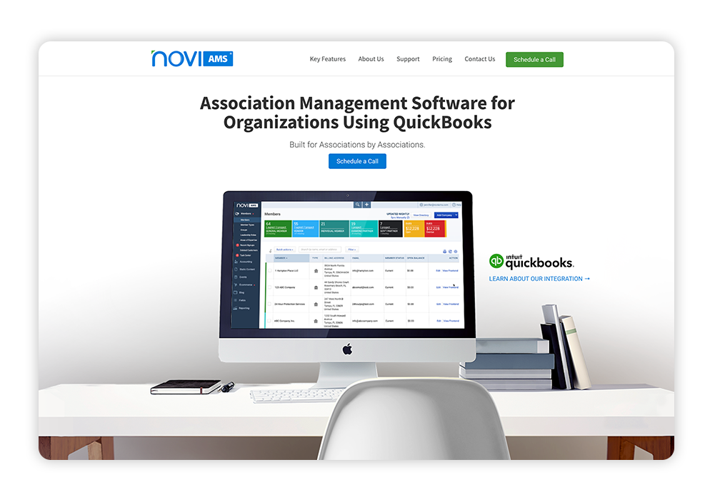 If you're looking for a top notch membership website builder, NoviAMS can help with its comprehensive features.