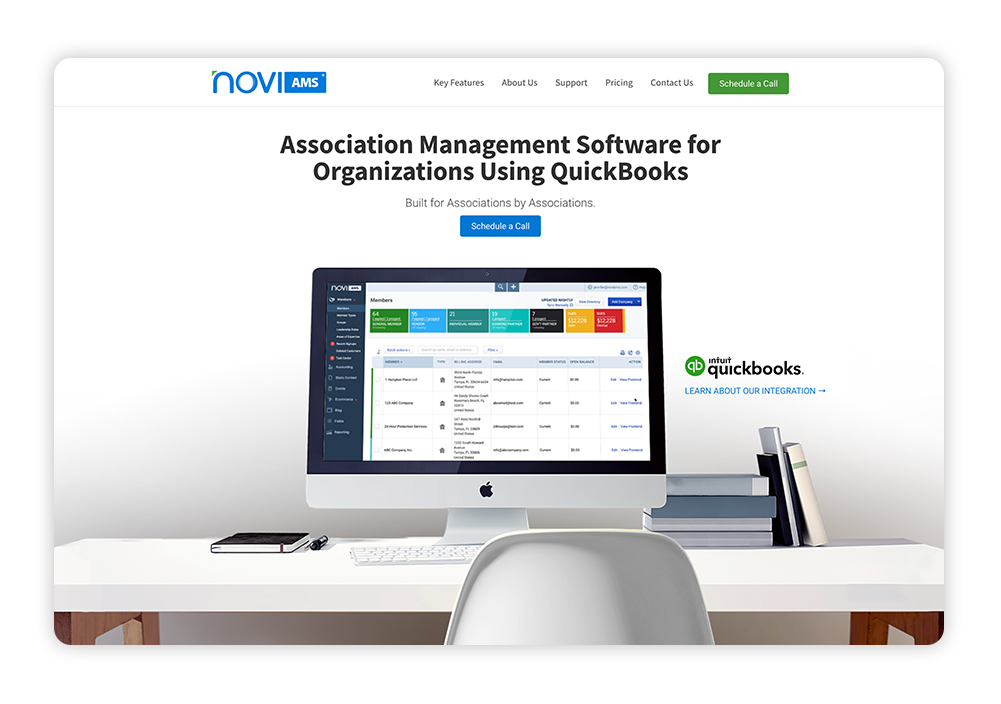 If you're looking for a top notch membership website builder, NoviAMS can help with its comprehensive features.