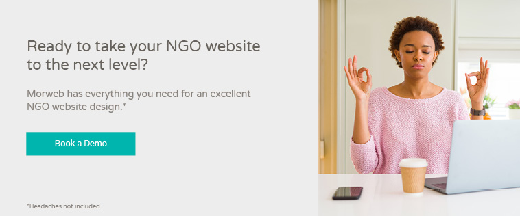 Morweb can help you develop your NGO website to drive traffic to your site. 