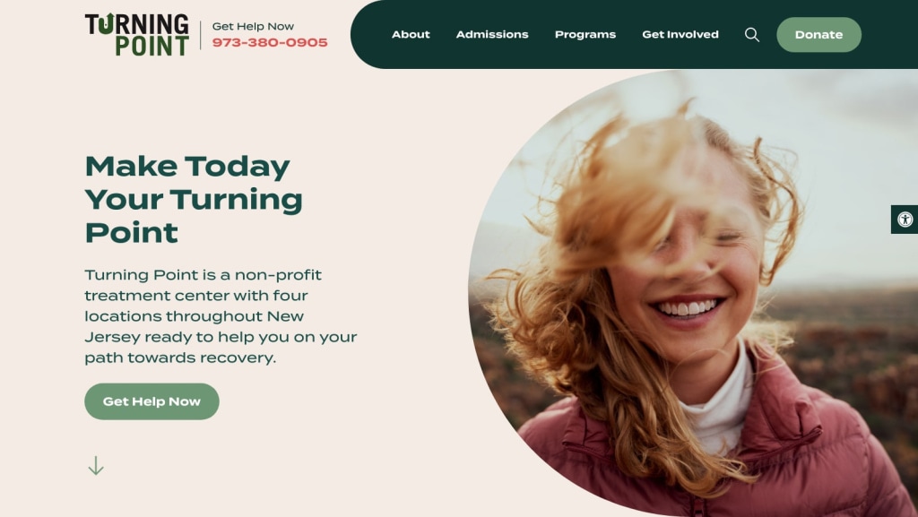 A screetshot of MSA's new site
