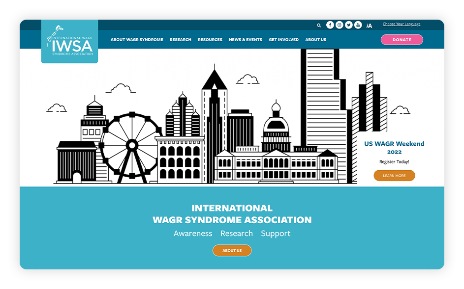 The IWSA has one of the best association websites because of its wealth of valuable and informative content.