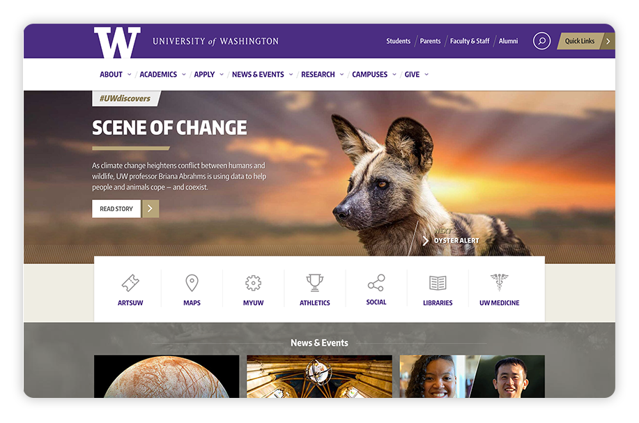 Homepage - Washington Campus