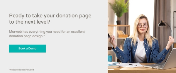 Use these donation page design tips to boost revenue.