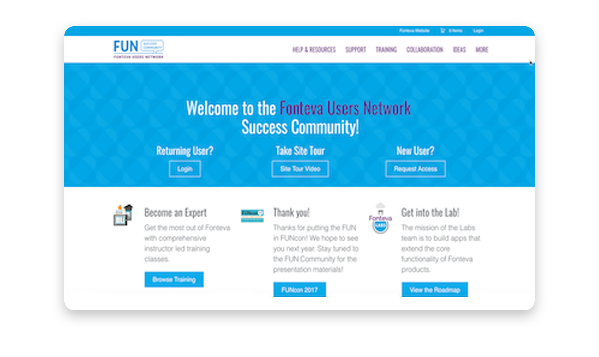 Fonteva association management software