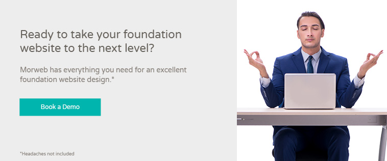A strong foundation website design can help your foundation expand its reach.