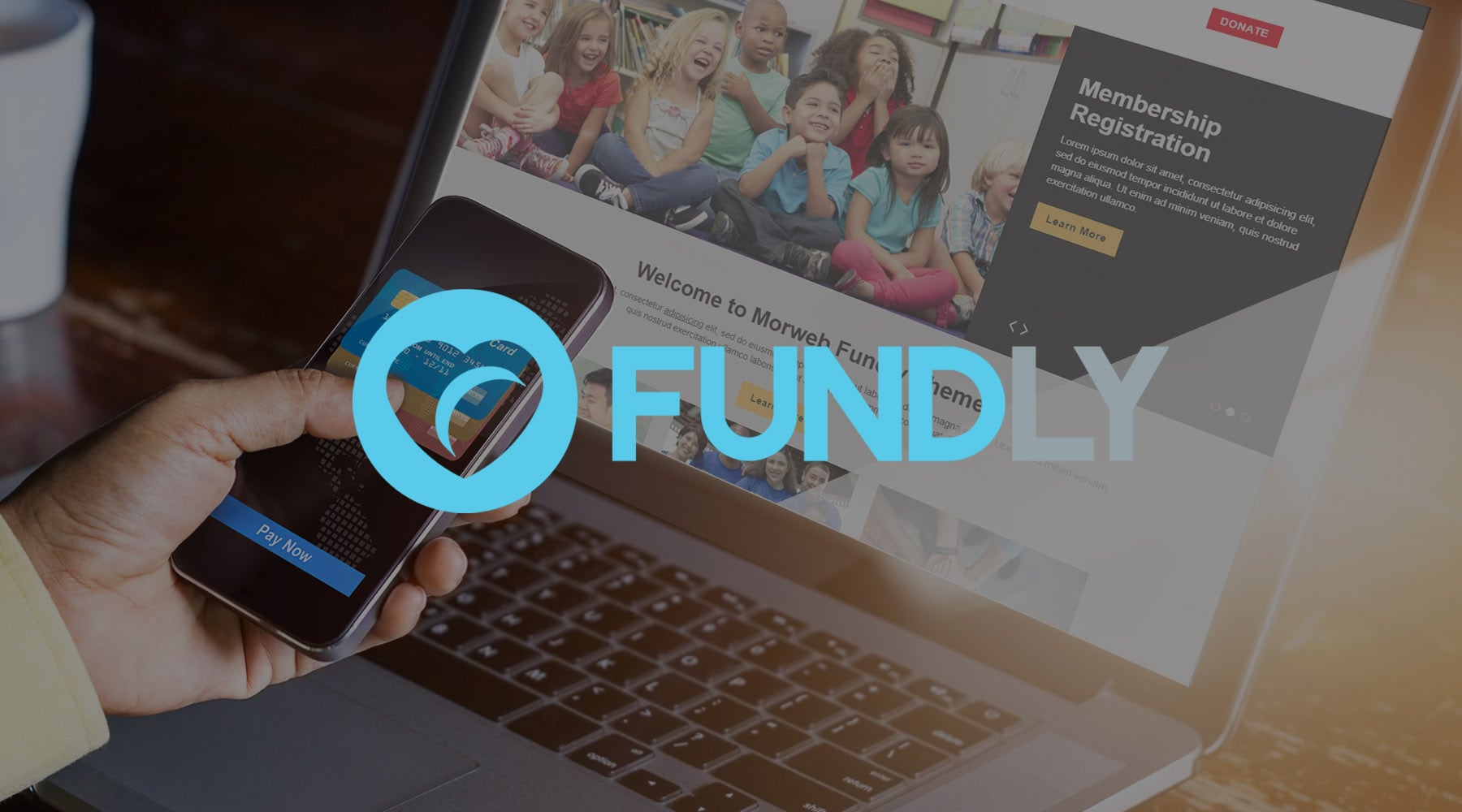 Fundly-Morweb nonprofit website integration