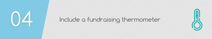 Giving Tuesday idea: Add a fundraising thermometer