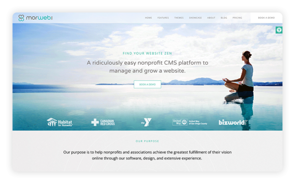 Morweb has all the tools you need to create a beautiful medical website design.