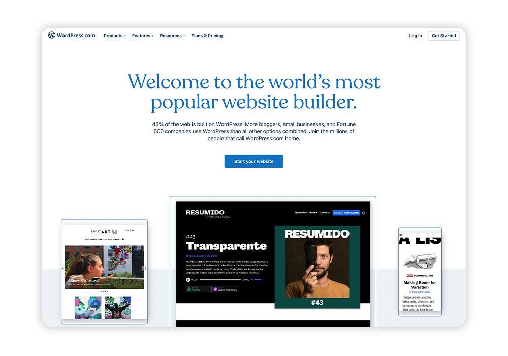 WordPress is a popular open source membership website builder. 