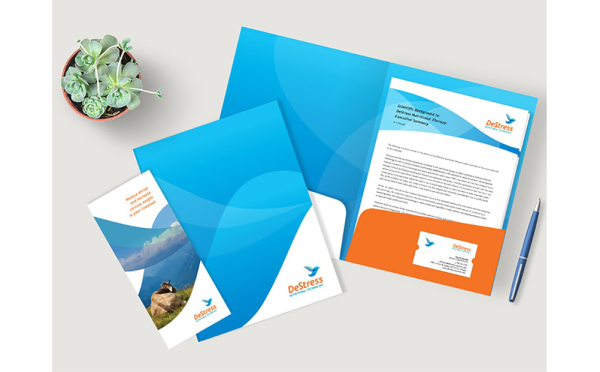 Nonprofit branding redesign stationery