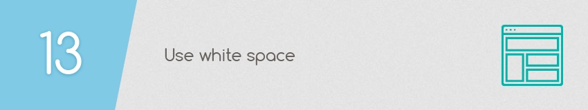Nonprofit Website Design Tip: Use white space