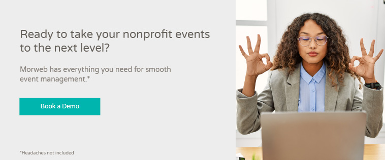Use Morweb's nonprofit event software for smooth event management.