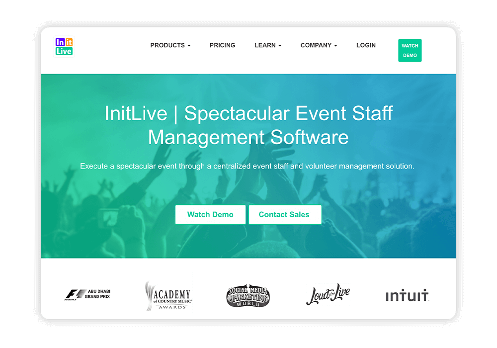 InitLive offers nonprofit event software for managing event staff and volunteers.