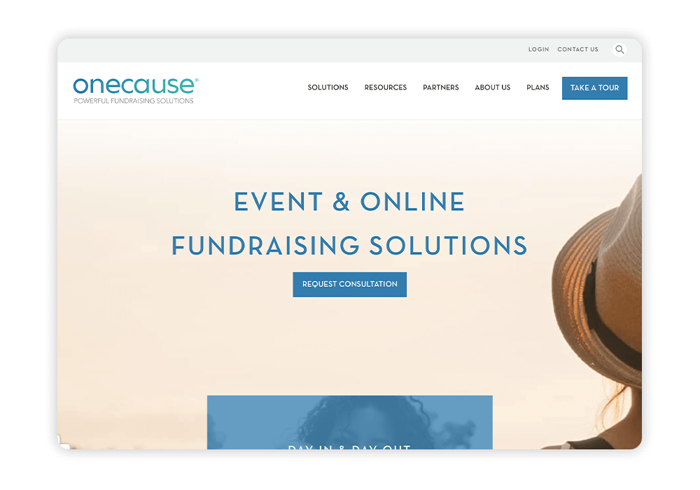 OneCause is a nonprofit event software solution designed for charity auctions.