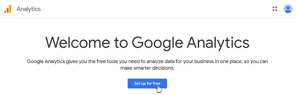 Welcome to Google Analytics