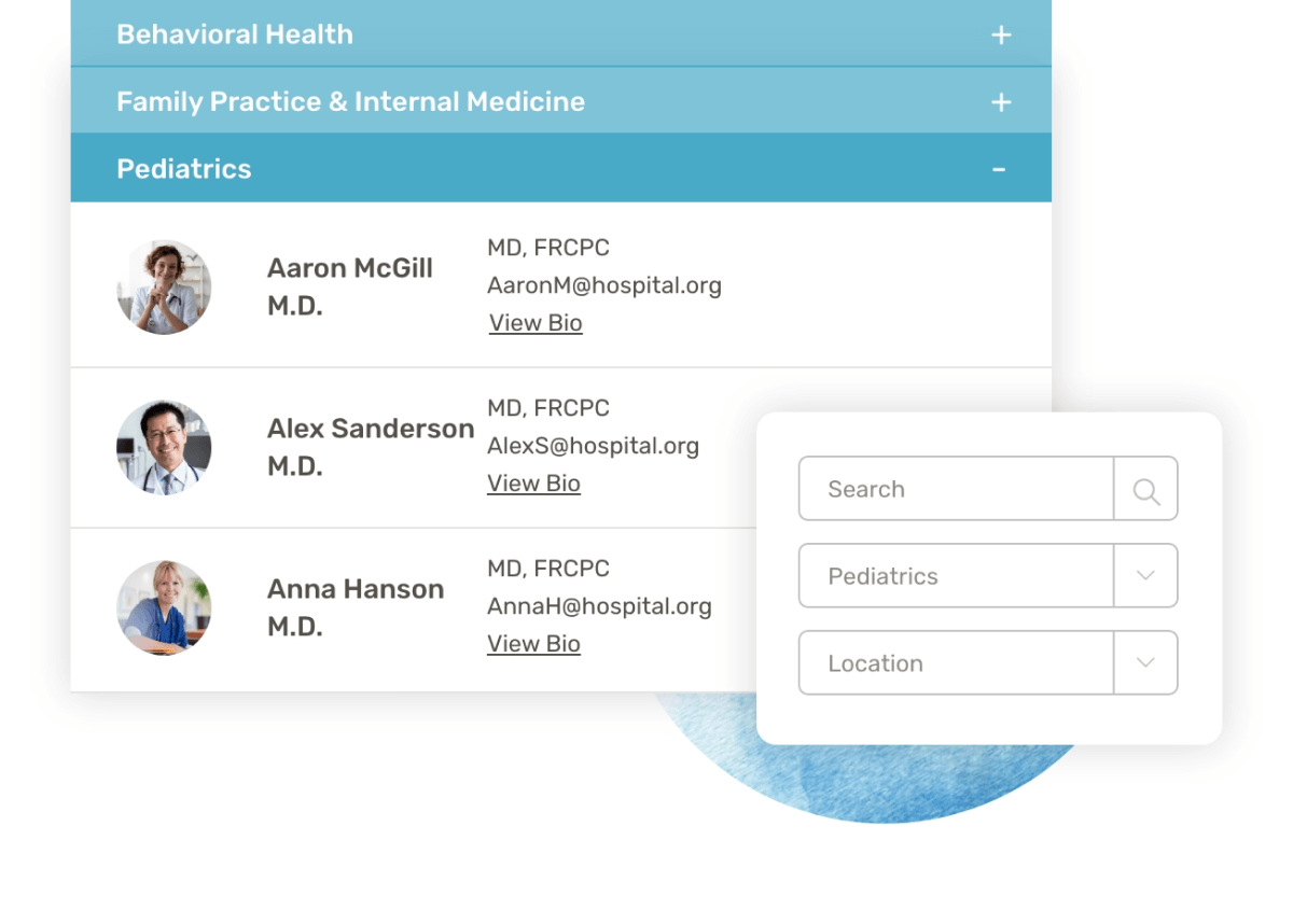 Add Morweb’s Doctor Directory Module to Your Healthcare Website