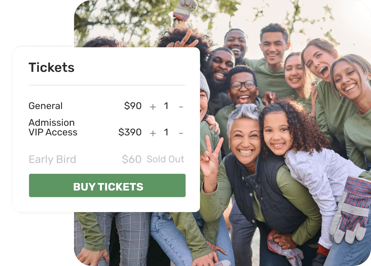 Sell Tickets, Collect RSVPs, and Drive Traffic to Your Nonprofit Events